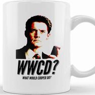 Baskı Dükkanı What Would Cooper Do Agent Dale Cooper Twin Peaks Kupa BardaK
