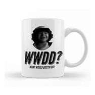 Baskı Dükkanı What Would Dustin Do Stranger Things Kupa Bardak