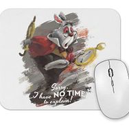Baskı Dükkanı White Rabbit the White Rabbit Mouse Pad
