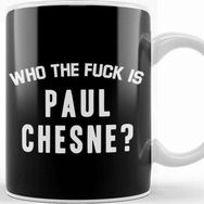 Baskı Dükkanı Who The Is Paul Chesne Kupa Bardak