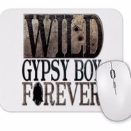 Baskı Dükkanı Wild Gypsy Boy Forever Mouse Pad