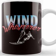 Baskı Dükkanı Wind Whisperer Windsurfing Windsurfer Sailboarding Ocean Kupa Bardak