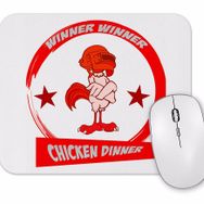 Baskı Dükkanı Winner Chicken Dinner Pubg Mouse Pad