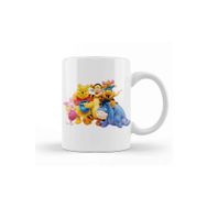 Baskı Dükkanı Winnie The Pooh Eeyore 01 Beyaz Porselen Kupa Bardak