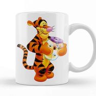 Baskı Dükkanı Winnie The Pooh Eeyore 011 Porselen Beyaz Kupa Bardak