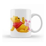 Baskı Dükkanı Winnie The Pooh Eeyore 014 Beyaz Porselen Kupa Bardak