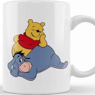 Baskı Dükkanı Winnie The Pooh Eeyore 08 Porselen Beyaz Kupa Bardak