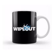 Baskı Dükkanı Wipeout Splash Logo Beyaz Porselen Kupa Bardak