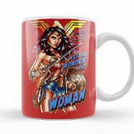 Baskı Dükkanı Wonder Woman Diana Prince Porselen Kupa
