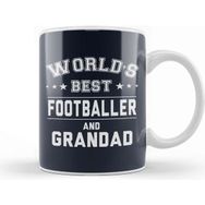 Baskı Dükkanı World's Best Footballer And Grandad Kupa