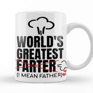 Baskı Dükkanı Worlds Greatest Farter 02 Beyaz Porselen Kupa Bardak