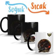 Baskı Dükkanı Yasuo Lol League of Legends Sihirli Porselen Kupa