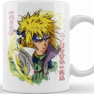 Baskı Dükkanı Yellow Flash Of Konoha Minato Porselen Beyaz Kupa Bardak