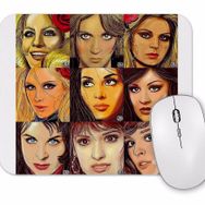 Baskı Dükkanı Yeşilçamin En Güzel Aktrisleri Mouse Pad
