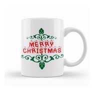 Baskı Dükkanı Yılbaşı Yeni Yıl Konseptli Merry Christmas 012 Kupa Bardak