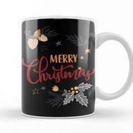Baskı Dükkanı Yılbaşı Yeni Yıl Konseptli Merry Christmas 024 Kupa Bardak