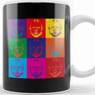 Baskı Dükkanı Yondu Guardians Of The Galaxy Andy Warhol Style Kupa