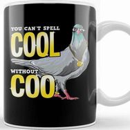 Baskı Dükkanı You Can T Spell Cool Without Coo Funny Pigeon Pun Kupa
