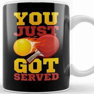 Baskı Dükkanı You Just Got Served Ping Pong Serve Table Tennis Kupa