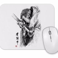 Baskı Dükkanı Zatoichi Drawing Blade Mouse Pad