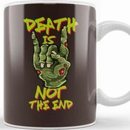 Baskı Dükkanı Zombie Retro Pixel Death Is Not The End Kupa Bardak