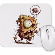 Baskı Dükkanı Zombie Sponge Bob Mouse Pad