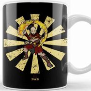 Baskı Dükkanı Zuko Retro Japanese Avatar The Last Airbender Kupa Bardak