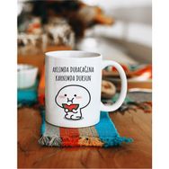 Baskı Tech Aklımda Duracağına Karnımda Dursun Baskılı Kupa