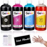 Baskistan L3060 4 x 500 ml 15000 Sayfa İçin Renkli Mürekkep Seti
