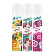 Batiste Blush + Cherry + Tropical 3x200 ml Kuru Şampuan