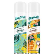 Batiste Tropical 200 ml + Original 200 ml Kuru Şampuan