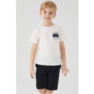 Batman L1556-3 Vanilya Erkek Çocuk Bermuda Takımı