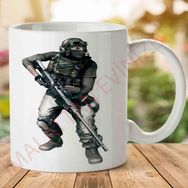 Battlefield Free Download Png Baskılı Kupa Bardak