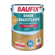 Baufix Dekor Langzeitlasur Ceviz Su Bazlı 2.5 lt Ahşap Verniği