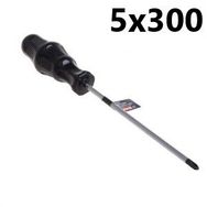 Bay-Tec 5x300 mm Düz Şiş Tekli Tornavida