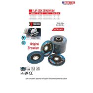 Bay-Tec MK0224 Flap Zirkonyum 115x22 mm 80 Kum Disk Zımpara