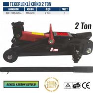 Bay-Tec MK0470 Hidrolik Arabalı Tekerlekli Kriko