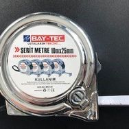 Bay-Tec Mk4149 10 mt 25 mm Krom Şerit Metre