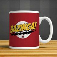 Bazinga The Big Bang Theory Porselen Kupa Bardak