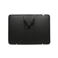 Bback 40x55 cm Siyah Suni Deri Lastikli Bölme Proje Çantası