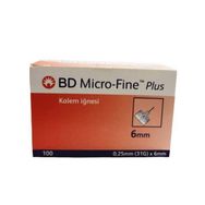 BD-Micro Fine Plus 0.25 mm 31 gr 6 mm Kalem İğnesi