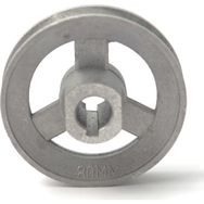 BDR 80 mm Motor Alüminyum Düz Kasnak