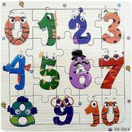 BDZ Mall 2014 Puzzle Bebek Çocuk Oyuncak Bulmacalar Karikatür Dinozor Hayvan Erken Eğitici Oyuncaklar İçin Yurt Dışından Renkli Ahşap Yapboz
