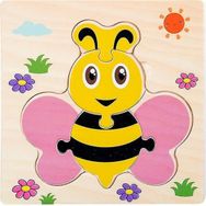 BDZ Mall 424 Oyuncaklar 3D Bulmaca Kurulu Montessori Oyuncaklar Çocuklar Çocuklar İçin Bebek Erken Eğitim Ahşap Yapboz