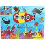 BDZ Mall 44 ADET12 60 Parça Puzzle Çocuk Oyuncakları Bebek Bulmacalar Karikatür Jurassic Dinozor Hayvan Ahşap Yapboz