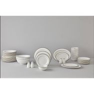 Be Original Crown Bone China Silver 60 Parça 12 Kişilik Yemek Takımı