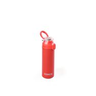 Bear Deer MT0033 450 ml Şeffaf Kapak Kırmızı Çelik Matara