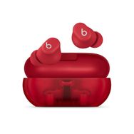 Beats Solo Buds Şeffaf Kırmızı Bluetooth Kulaklık