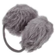 Beaupretty Gri Peluş Kulak Isıtıcı Kadın Kulaklık