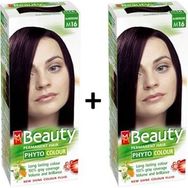 Beauty M16 Patlıcan Doğal Bitkisel x2 Saç Boyası